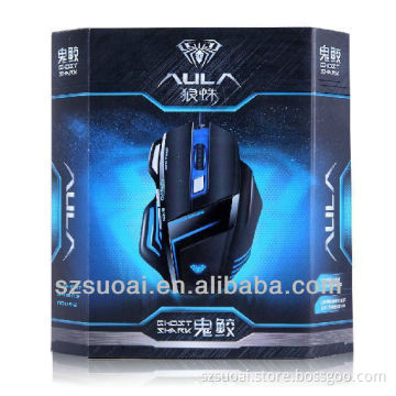 us wholesale light up computer gaming mouse custom